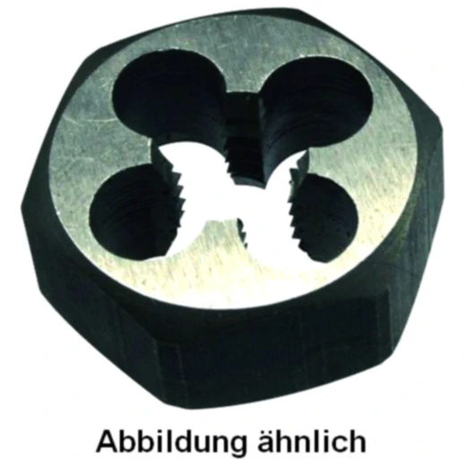 Schneidmutter M3x0,50 19x5 mm für Motorräder
