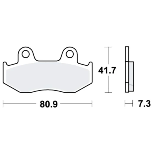 Bremsklotz LC TRW Alternative: 7326978 passend für: Honda MTX