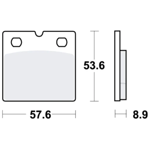 Bremsklotz Sinter vorne TRW Alternative: 7328966 passend für: BMW K, R