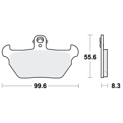 Bremsklotz Sinter vorne TRW Alternative: 7320955 passend für: BMW K, R, K1