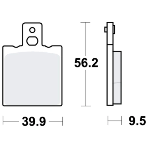 Bremsklotz Standard TRW Alternative: 7377682 passend für: Honda CRM, NSR