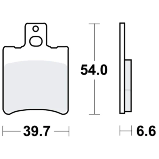 Bremsklotz Scooter TRW Alternative: 7320203 passend für: Aprilia SR, Scarabeo, Rally