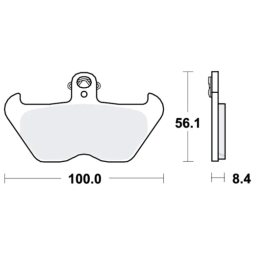 Bremsklotz Sinter vorne TRW Alternative: 7320955 passend für: BMW R, K, K1