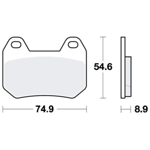 Bremsklotz Standard TRW Alternative: 7324064 passend für: BMW K, R