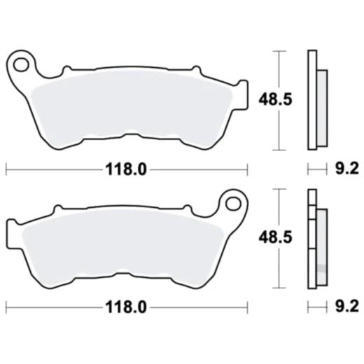 Bremsklötze Sinter vorne TRW Alternative: 7370106 für: Yamaha