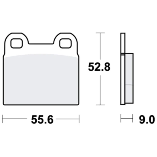 Bremsklotz Standard TRW Alternative: 7326697 passend für: BMW R