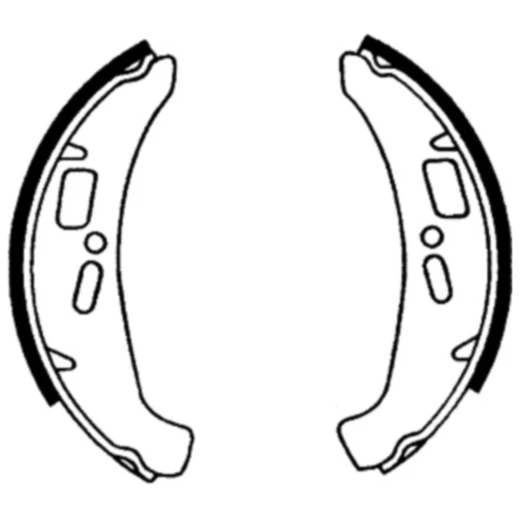 Bremsbacken ohne Feder TRW passend für: Vespa Cosa