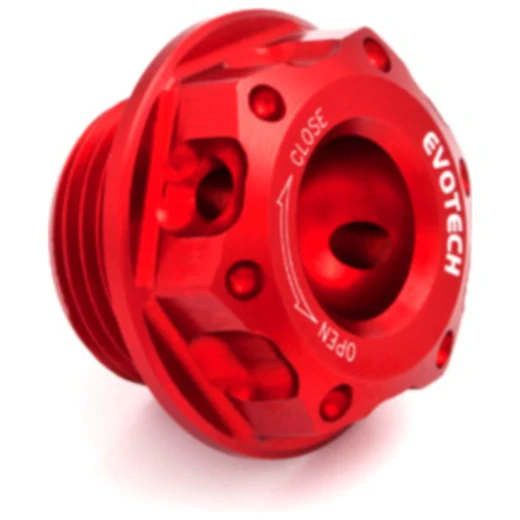 Öleinfüllschraube alu Evotech 20X1. 5 mm rot passend für: April