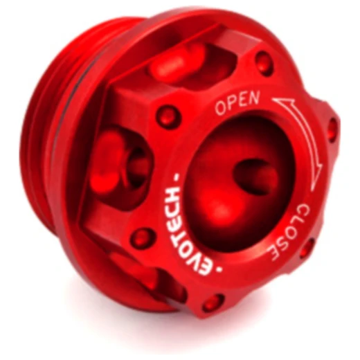 Öleinfüllschraube alu Evotech 22X1. 5 mm rot passend für: Ducat