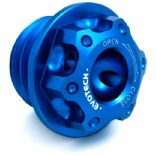Öleinfüllschraube alu Evotech 20X2. 5 mm blau passend für: Hond