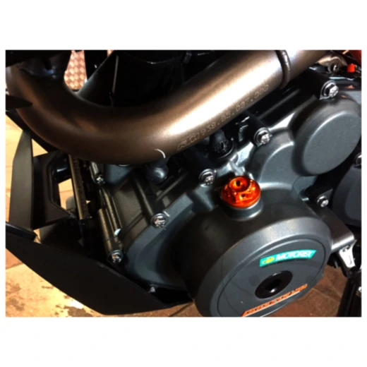 Öleinfüllschraube alu Evotech 18X1. 5 mm orange passend für: KT