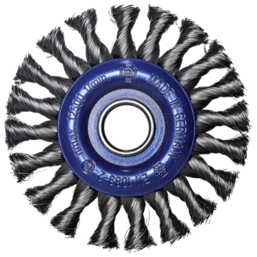 Rundbürste gezopft 125 mm für Winkelschleifer