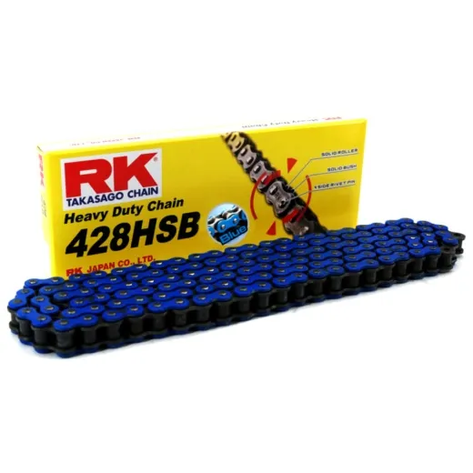 RK Standardkette blau 428 HSB Meter pro Kettenglied ohne Schloss