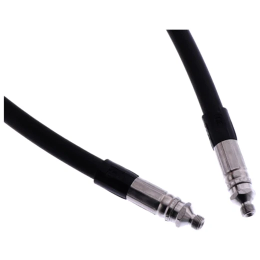 Stahlflex Leitung 110 cm im Retro Style für Motorräder