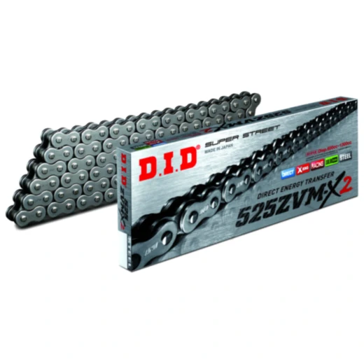 DID X-Ring Kette 525ZVMX2 Meter pro Kettenglied ohne Schloss