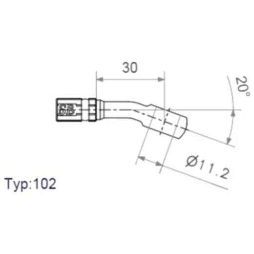 Ringfitting Vario HD TYP102 11.2 mm 20 ANTHRA für Motorräder