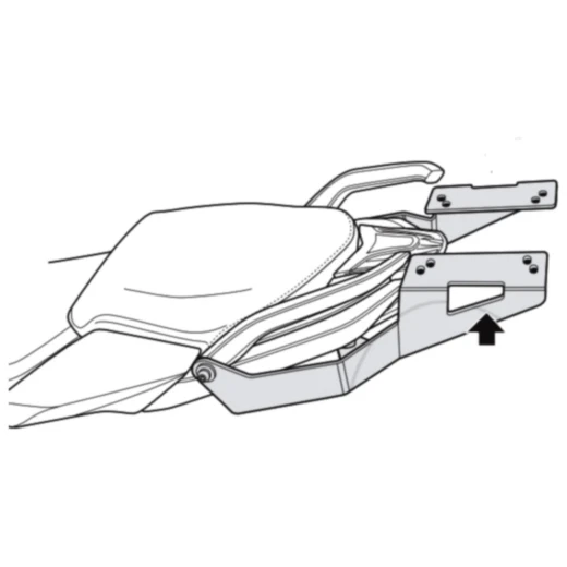 Topcaseträger Shad passend für: BMW R 7110367_2