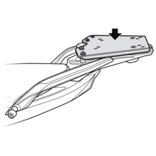 Topcaseträger Shad passend für: BMW R 7110366_2
