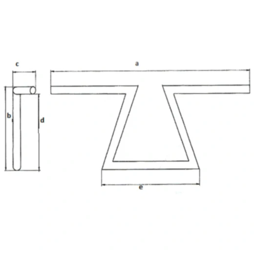 Lenker Z-Rohr 25,4 mm Chrom für Chopper und Cruiser_0