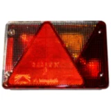 Heckleuchte rechts mit Kennzeichenleuchte für Multipoint IV Aspöck