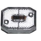 Positionsleuchte für Anhänger Glas weiß Aspöck Flexipoint I