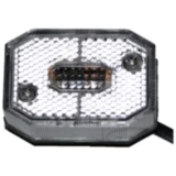 Positionsleuchte LED weiß für Anhänger Flexipoint I Aspöck DC 0,5m