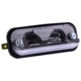 Hella Kennzeichenleuchte chrom für Motorräder