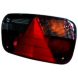 Heckleuchte rechts mit Kennzeichenleuchte Multipoint III Aspöck