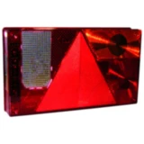 Heckleuchte Anhänger Lichtscheibe rechts mit Kennzeichenleuchte+ Rückfahrlicht Multipoint I Aspöck