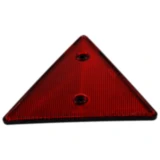 Rückstrahler Dreieck mit schwarzem Kunststoffrahmen
