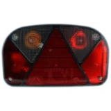 Heckleuchte Anhänger links mit Kennzeichenleuchte + Nebelschlusslicht Multipoint II Aspöck