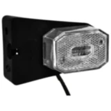 Positionsleuchte für Anhänger weiß LED M 0.5 Meter + Halter