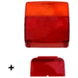 Heckleuchte Ersatzglas beidseitig für Hella