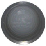 Heckleuchte Glas milchweiß