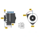 Lichtmaschine Austauschteil für Audi und VW