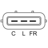 Lichtmaschine ID Austauschteil für Motorräder