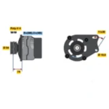 Lichtmaschine für Fiat PUNTO 85 Austauschteil