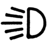 Hella Wipptastenschalter Symbolscheibe grün