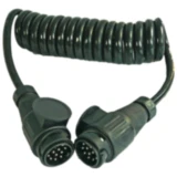 Verbindungskabel 13-polig 12V für Anhänger mit 2 Steckern, 3 Meter