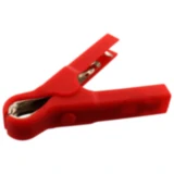 Batterie-Ladezange 40 Amp mit rotem Griff