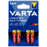 VARTA Longlife Max Power AAA Batterie - 4er Blister