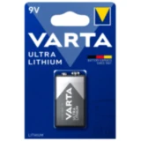 VARTA 9V Blockbatterie Ultra Lithium-Ionen für professionelle Anwendungen