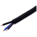 Kabel H05RR für 3x1.5 schwarz von JMP - 2.5 Meter