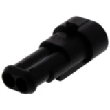 Flachsteckgehäuse 2-Pol JMP Superseal für Flachstecker