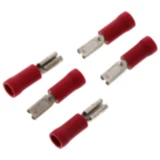 Flachsteckhülse isoliert 0.5-1.5 mm² 2.8mm JMP Packung 5 ST