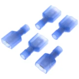 Flachstecker 2.5 mm blau JMP für Motorräder