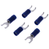 Gabel-Kabelschuh 4.3 mm blau für Motorräder