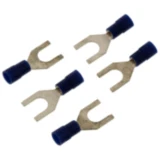 Gabel-Kabelschuh M6 1.5-2.5 mm² nylonisoliert - Packung 5 Stück