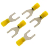 Gabel-Kabelschuh M8 nylonisoliert 4.0-6.0 mm² Packung 5 Stück