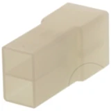 Flachsteckgehäuse 2-Pol JMP für Flachstecker